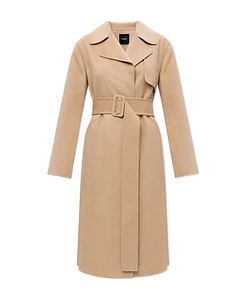 Theory Long-Sleeved Belted Coat