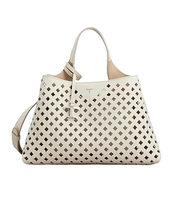 Tod's Apa Perforated Tote Bag