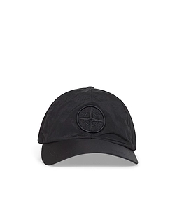 Stone Island Logo Embroidered Curved Peak Baseball Cap