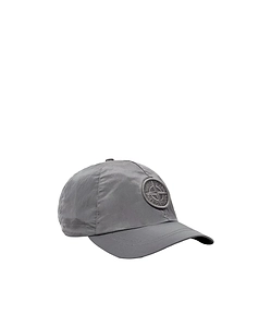 Stone Island Logo Embroidered Curved Peak Baseball Cap