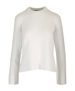 Theory Long Sleeved Crewneck Knitted Jumper