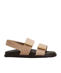 Tod's Bars-Strap Slingback Sandals