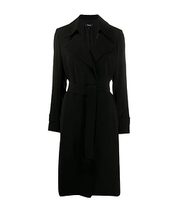 Theory Oaklane Trench Belted Coat