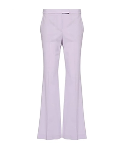 Theory Pressed-Crease Flared Trousers