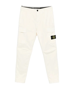 Stone Island Logo Patch Cargo Trousers