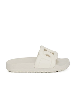 Tod's Cut-Out Logo Slip-On Slides