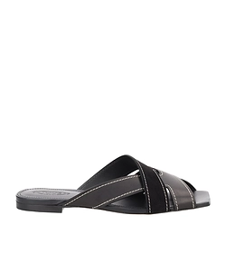 Tod's Crossed-Strap Flat Sandals