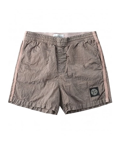 Side-Stripe Swim Shorts