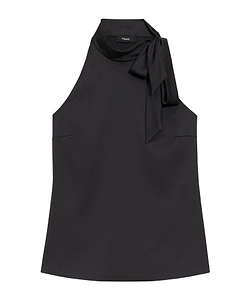 Theory Tie-Neck Halter Top