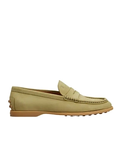 Tod's Logo Embossed Slip-On Loafers