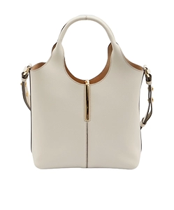 Tod's Logo Engraved Mini Shopping Bag
