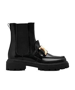 Tod's Logo Plaque Chunky Boots