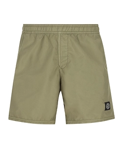Stone Island Logo Patch Swim Shorts