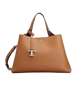 Tod's Logo Embossed Top Handle Bag