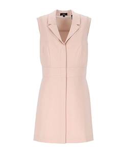 Theory V-Neck Mini Dress