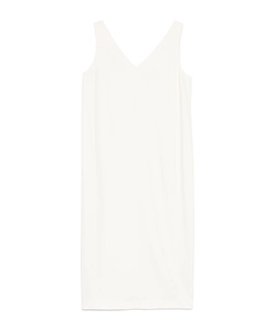 Theory V-Neck Sleeveless Midi Dress