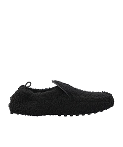 Tod's Shearling Slip-On Loafers