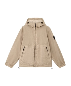 Stone Island Logo Patch Hooded Jacket