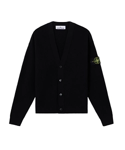 Stone Island Logo Patch Cardigan