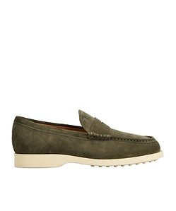 Tod's Topstitching Penny Loafers