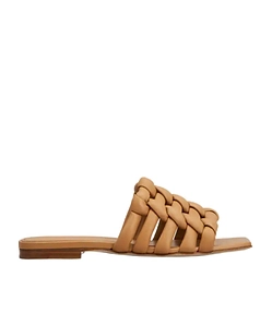 Tod's Woven Slip-On Sandals