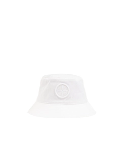Logo-Patch Cotton Bucket Hat