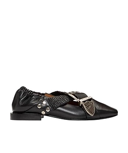 Toga Pulla Cross Strap Ballet Shoes