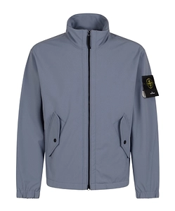 Stone Island High Neck Zip-Up Jacket