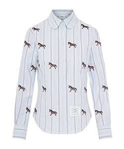 Horse-Embroidered Shirt