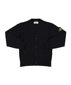 Long-Sleeved Knitted Cardigan