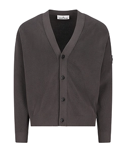 Stone Island Logo Patch Cardigan