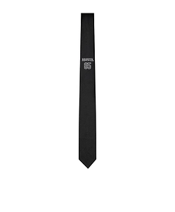 Logo-Jacquard Silk Tie