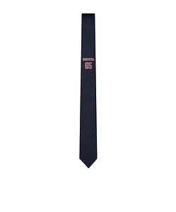 Logo-Jacquard Silk Tie