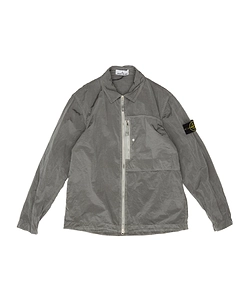 Stone Island Zip-Up Regular-Fit Overshirt