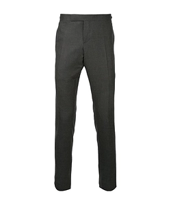 Low Rise Skinny Side Tab Trouser In Super 120’S Twill