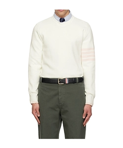 Milano Stitch 4-Bar Pullover Sweater