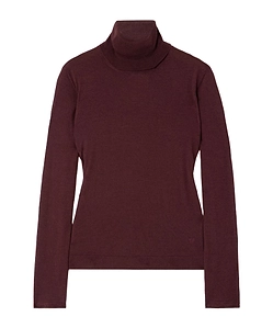Cashmere Blend Turtleneck Sweater