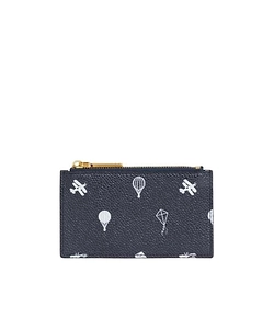 Navy Blue Pebble Zipper Purse