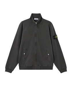 Stone Island Stand Collar Zip-Up Sweatshirt