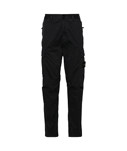 Stone Island Logo Patch Cargo Pants