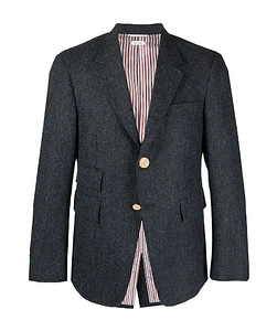 Single-Breasted Blazer Jacket