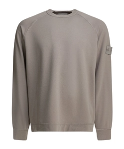 Stone Island Patch Crewneck Sweatshirt
