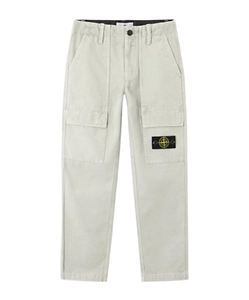 Stone Island Junior Logo Patch Pants