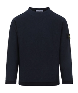 Stone Island Logo Patch Crewneck Jumper