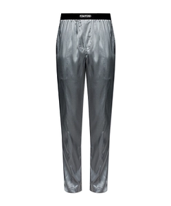 Elastic Waist Pajama Pants