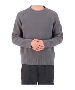 Stone Island Logo Patch Crewneck Jumper