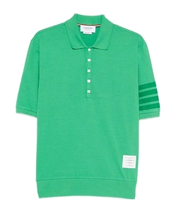 Stripe-Detail Polo Shirt