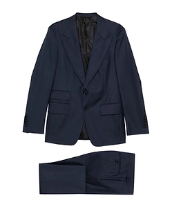 Flap-Pocket Single-Breasted Suit