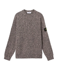 Stone Island Textured Crew-Neck Knitted Sweater