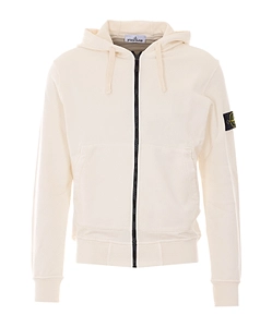 Stone Island Zip-Up Drawstring Hoodie